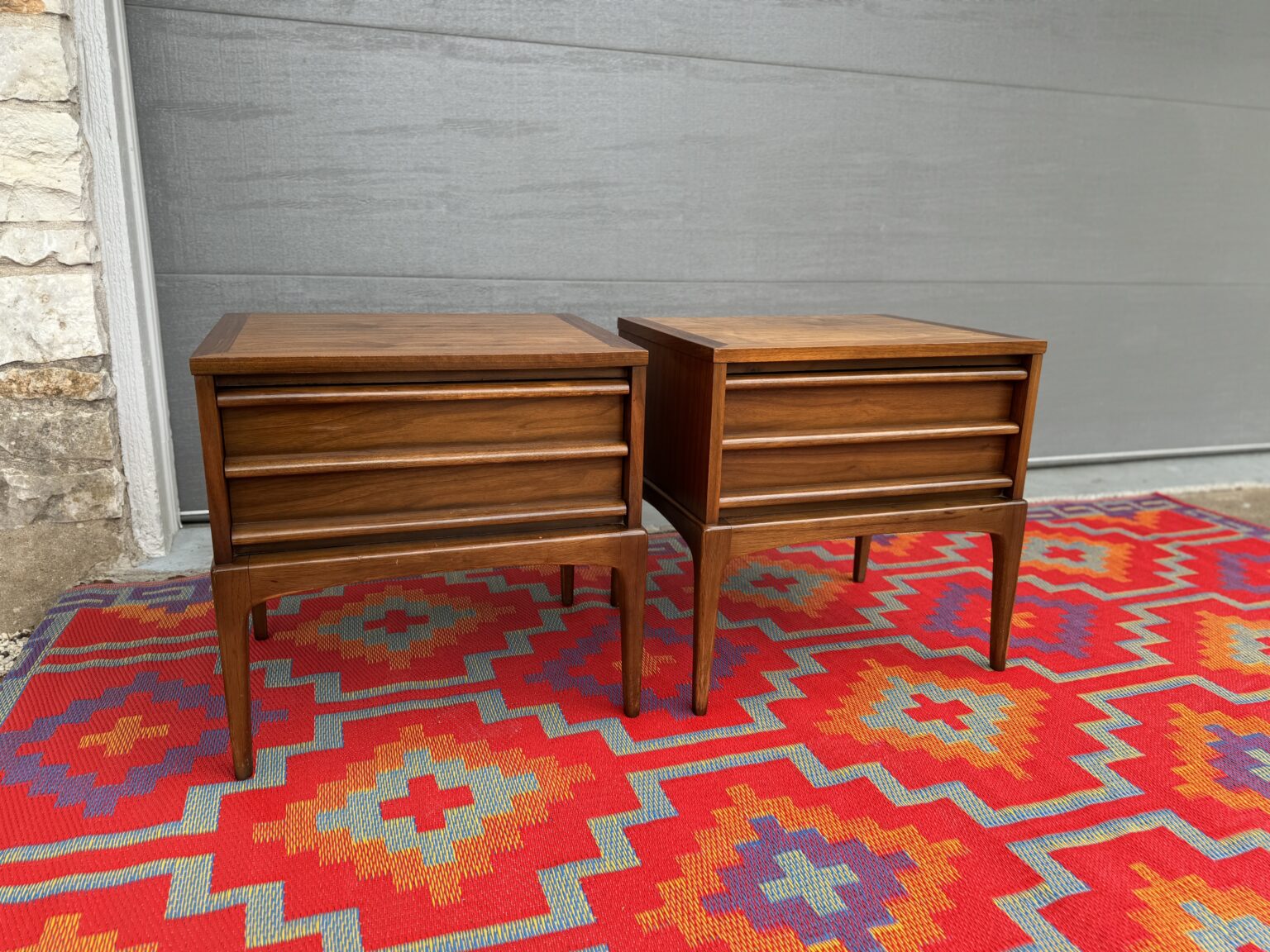 Pair of Lane Rhythm Nightstands Renewed Perspective
