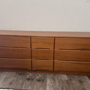 Teak Lowboy Dresser