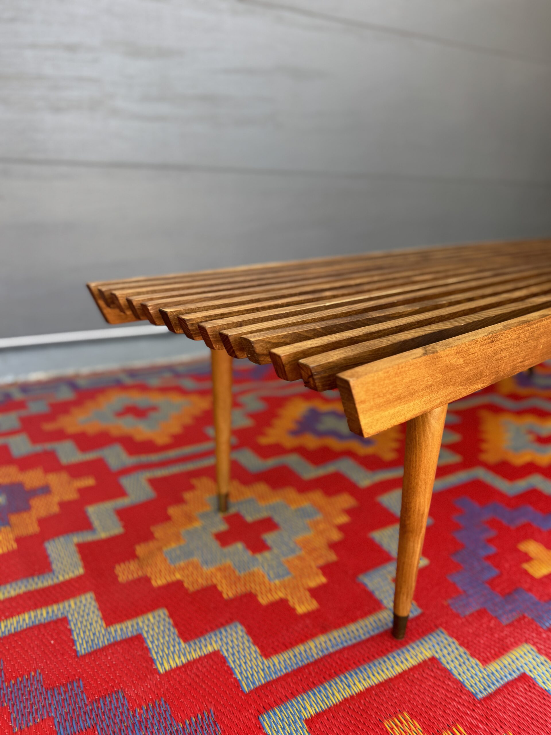 MCM Slat Bench - Image 4