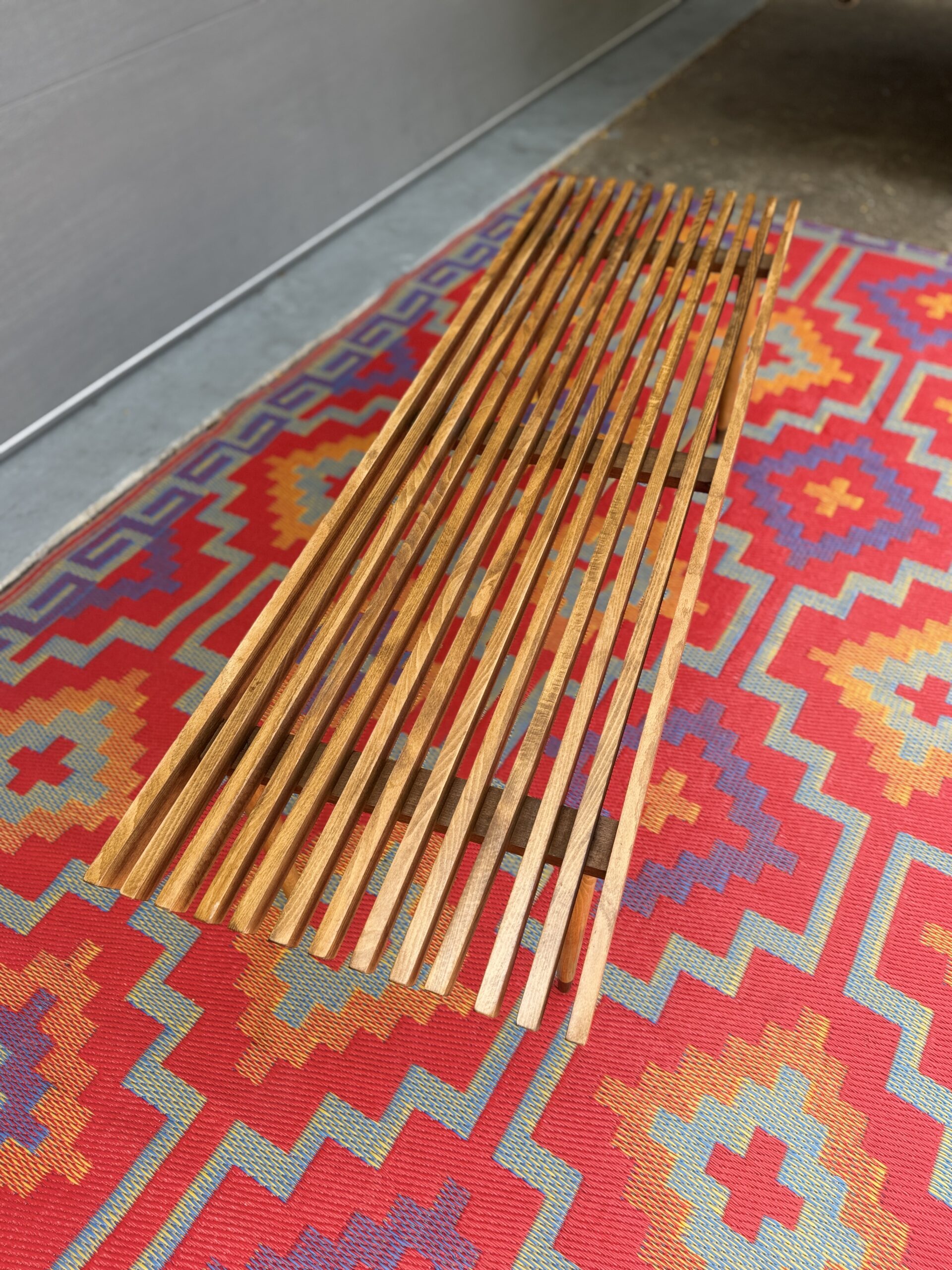 MCM Slat Bench - Image 5