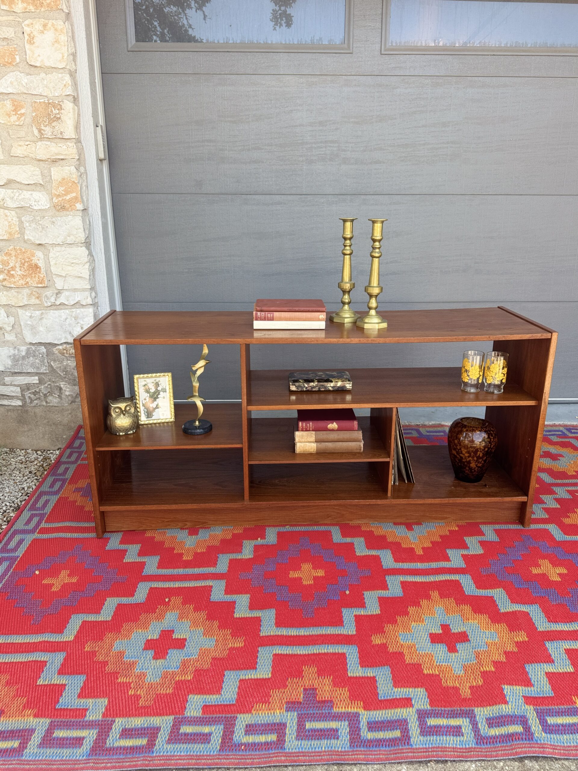 Teak Record Cabinet - Image 2