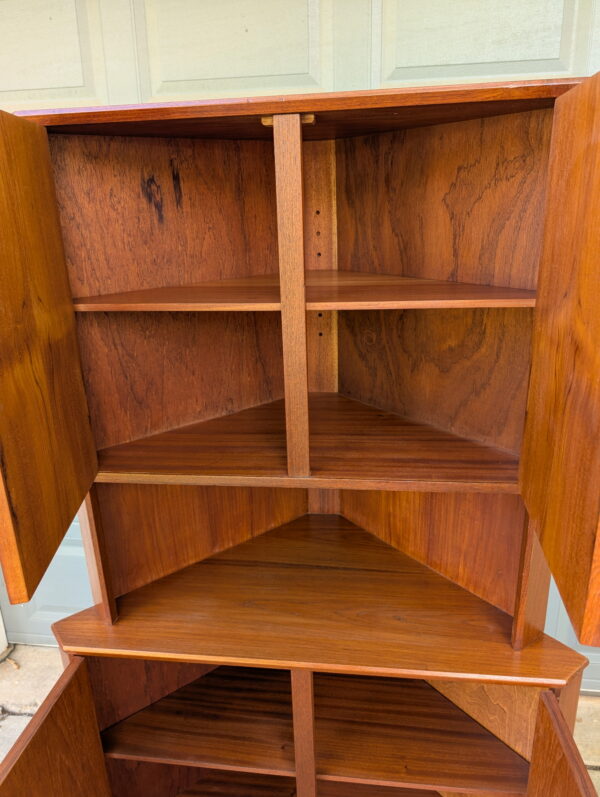 Teak Corner Cabinet - Image 5