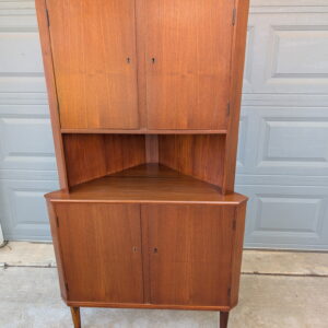 Teak Corner Cabinet