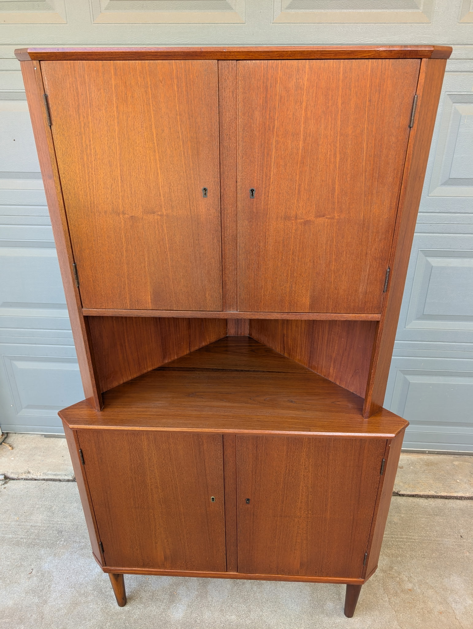 Teak Corner Cabinet - Image 3