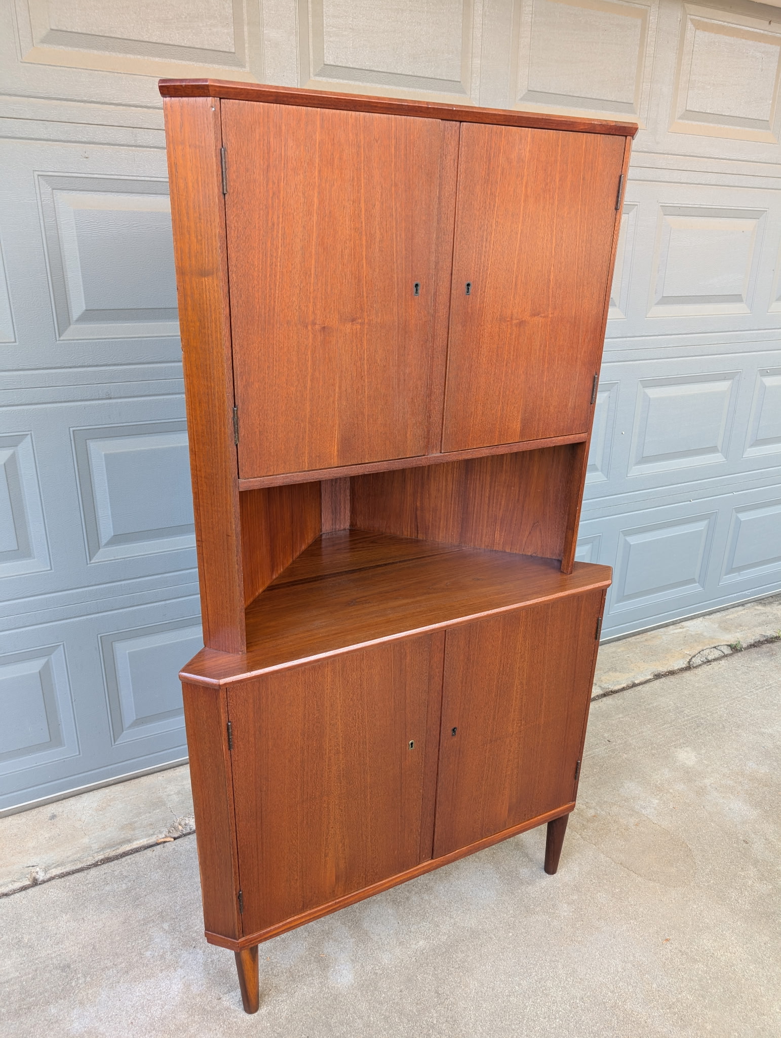Teak Corner Cabinet - Image 2