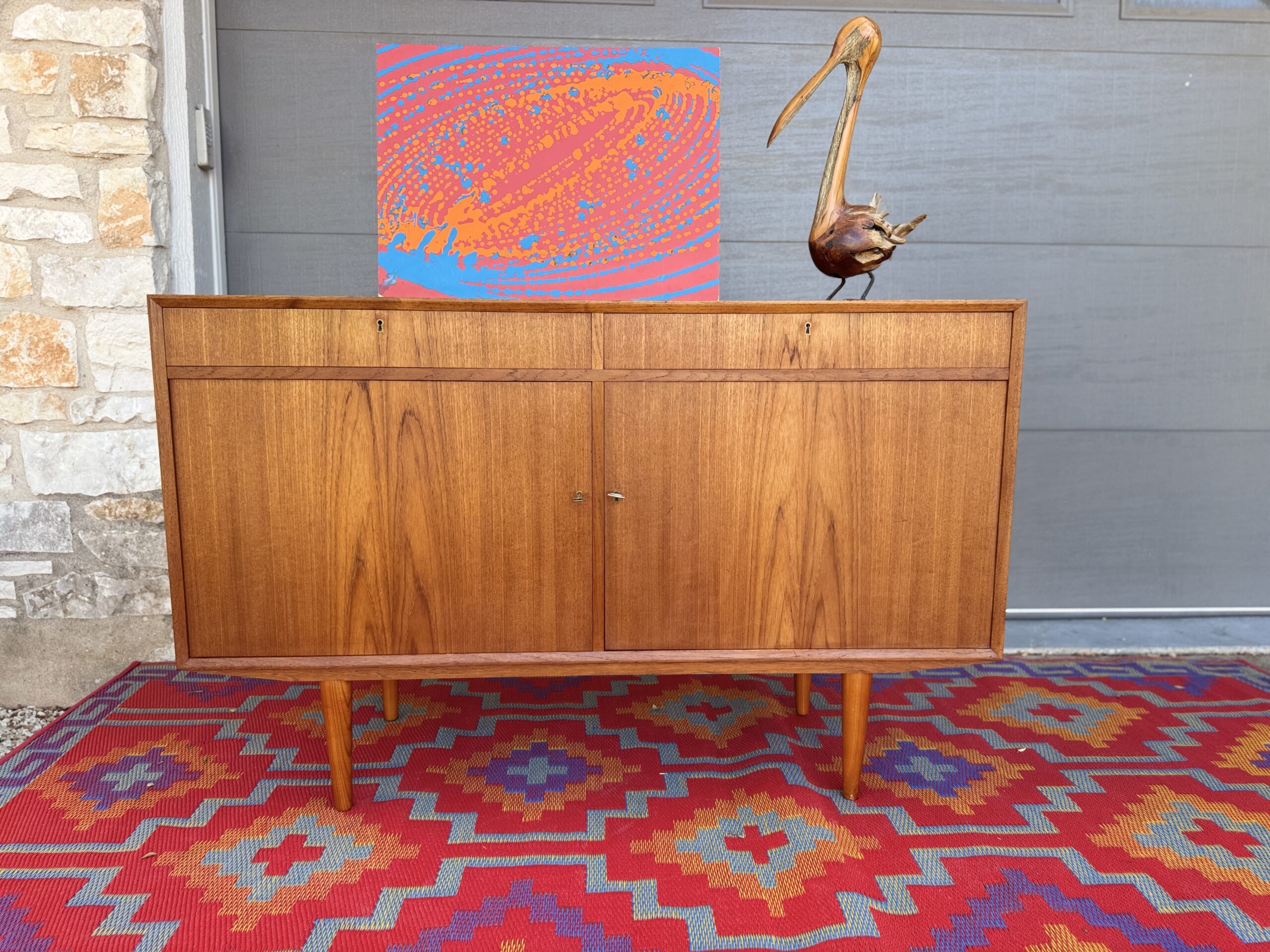 Danish Teak Sideboard - Image 9