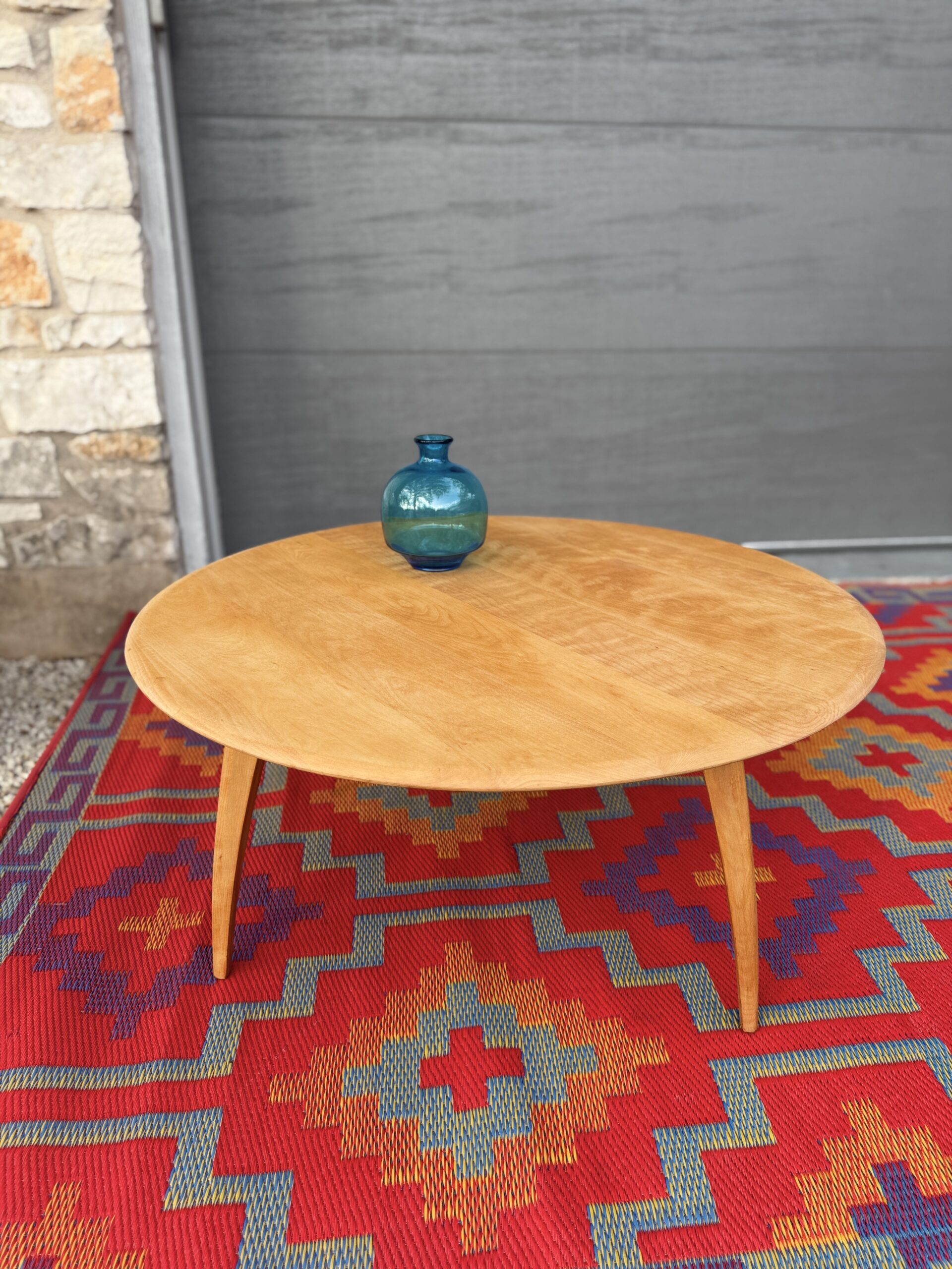 Heywood Wakefield Round Coffee Table - Image 2