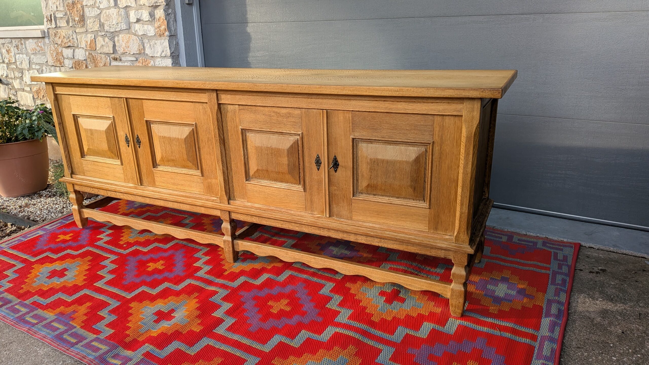 Danish Oak Sideboard - Image 8