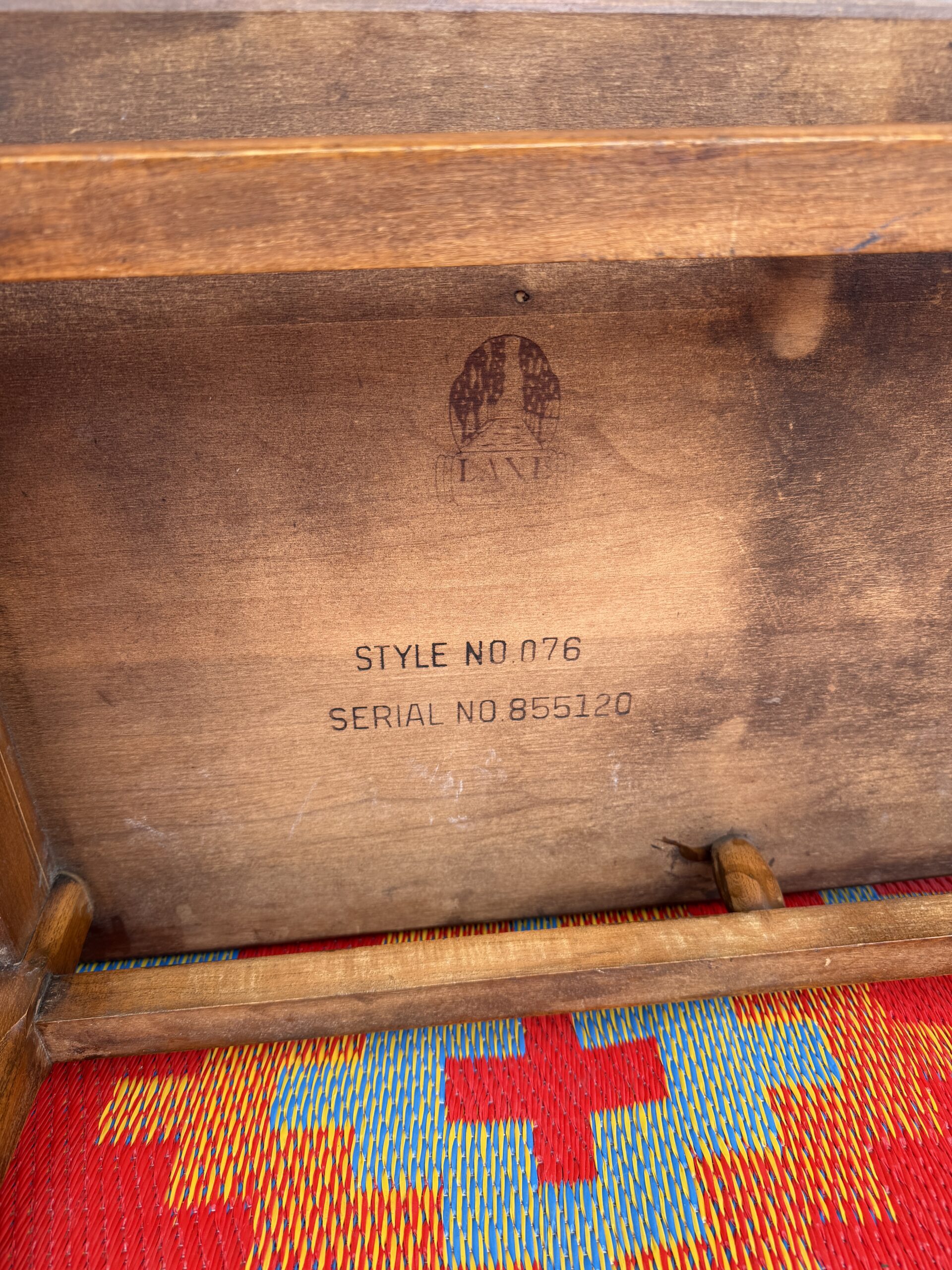 Burl Inlay Coffee Table - Image 6