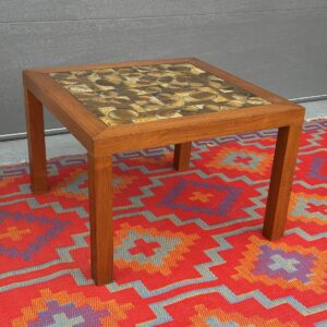 Teak Tiled Table