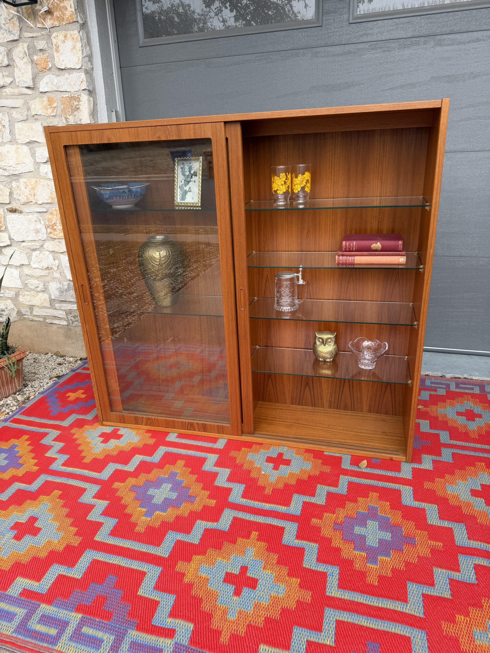 Teak Display Cabinet - Image 2