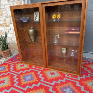 Teak Display Cabinet