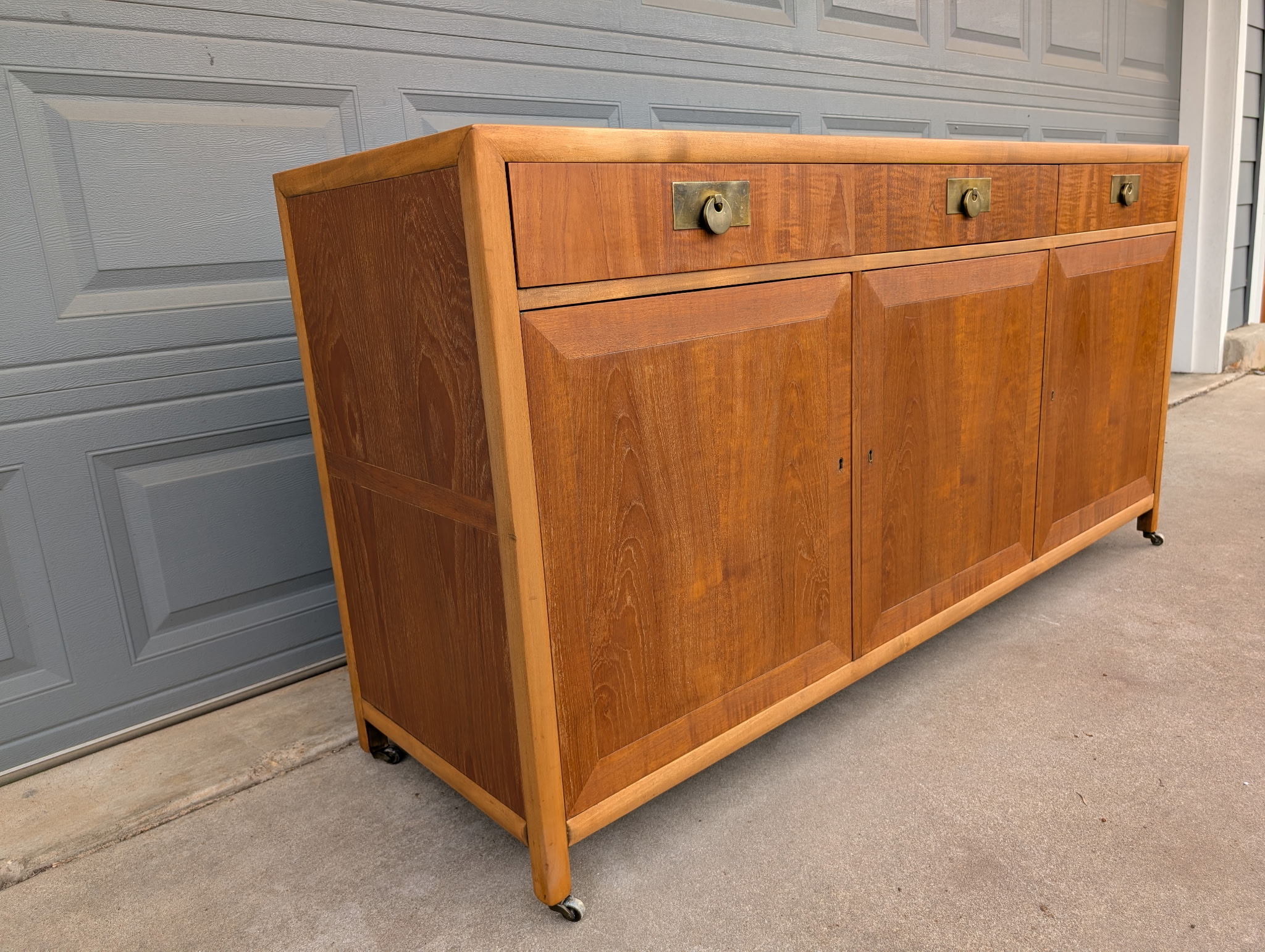 Walnut & Oak Sideboard - Image 11