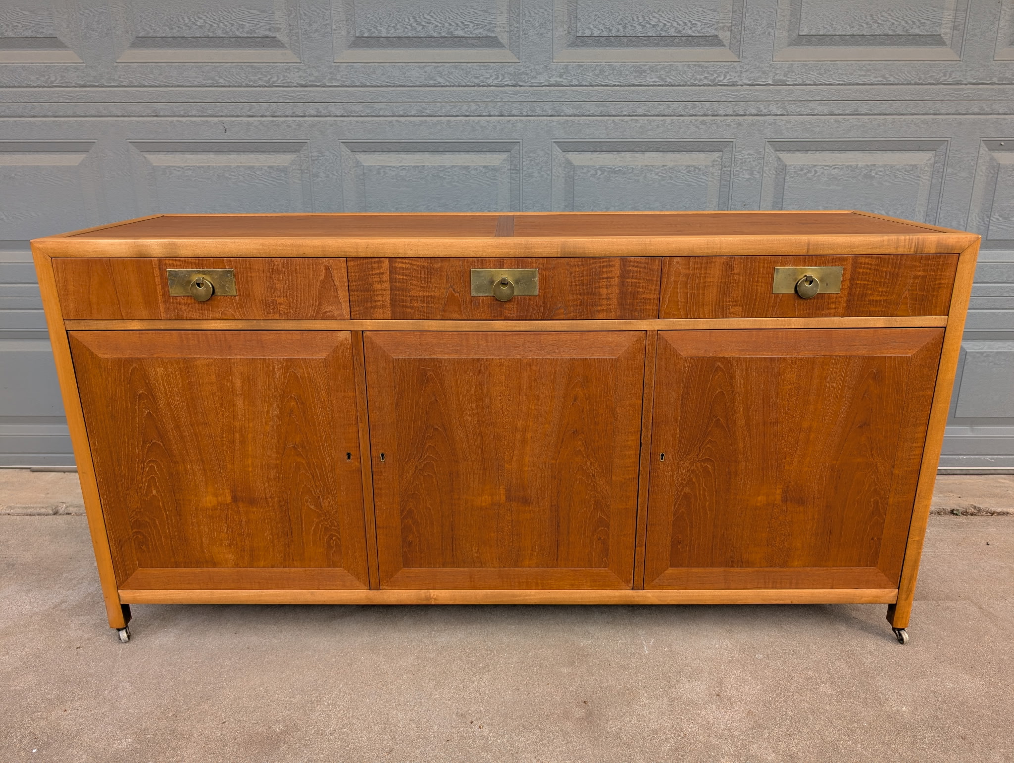 Walnut & Oak Sideboard