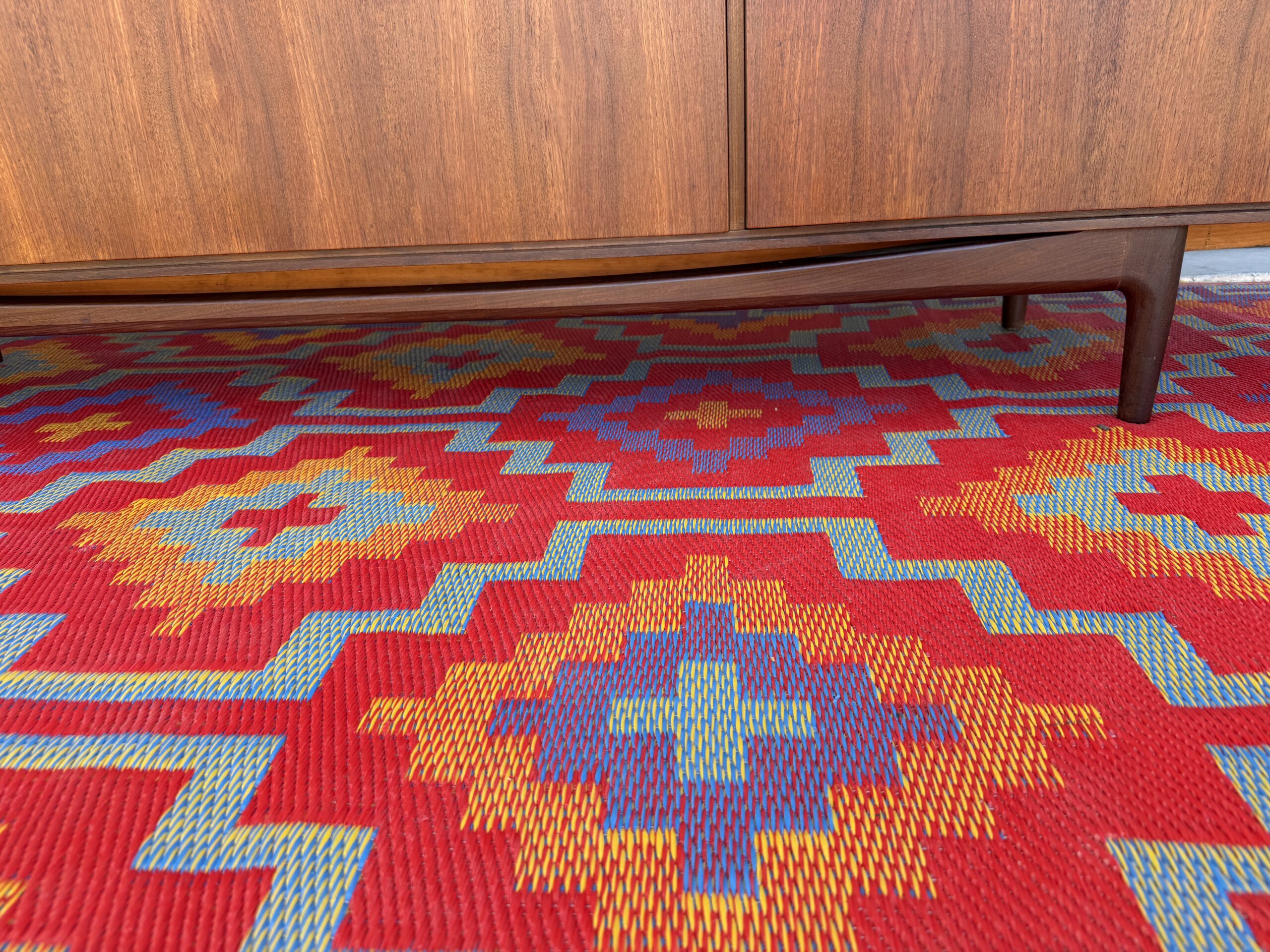 Teak and Rosewood XL Credenza - Image 5