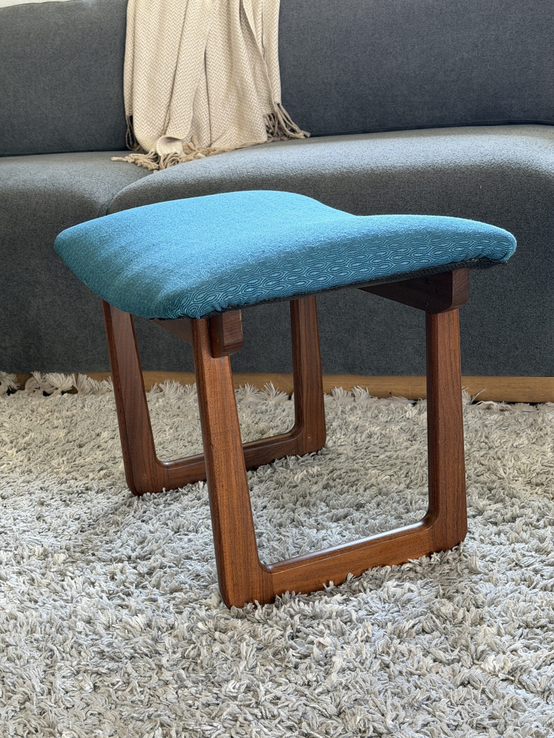 Walnut stool