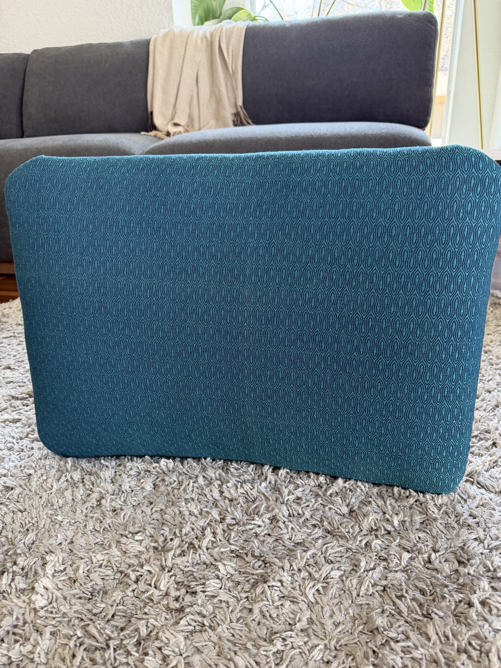 Walnut stool - Image 5