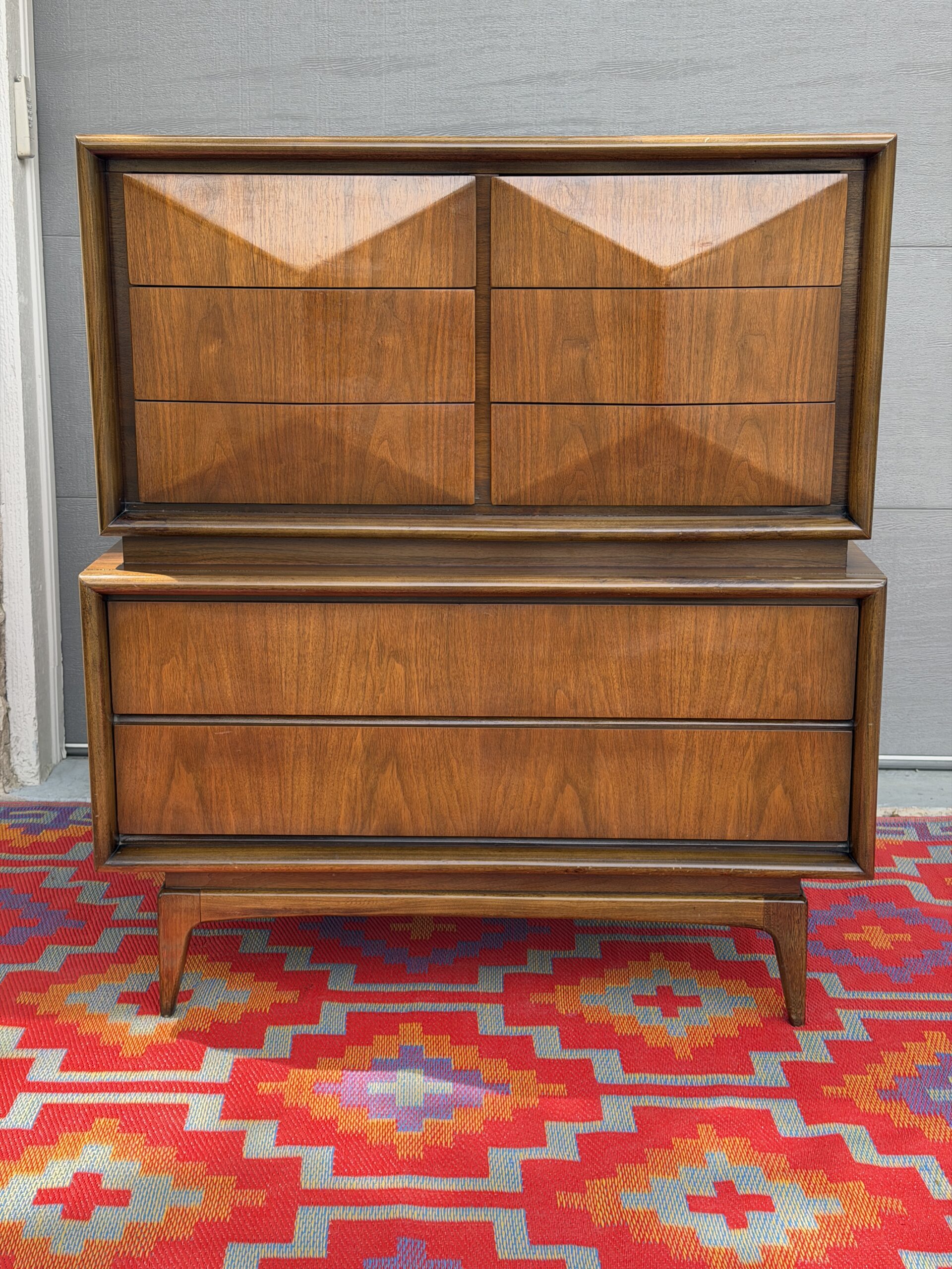 Diamond Front Tall Dresser - Image 9