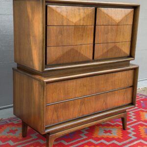 Diamond Front Tall Dresser
