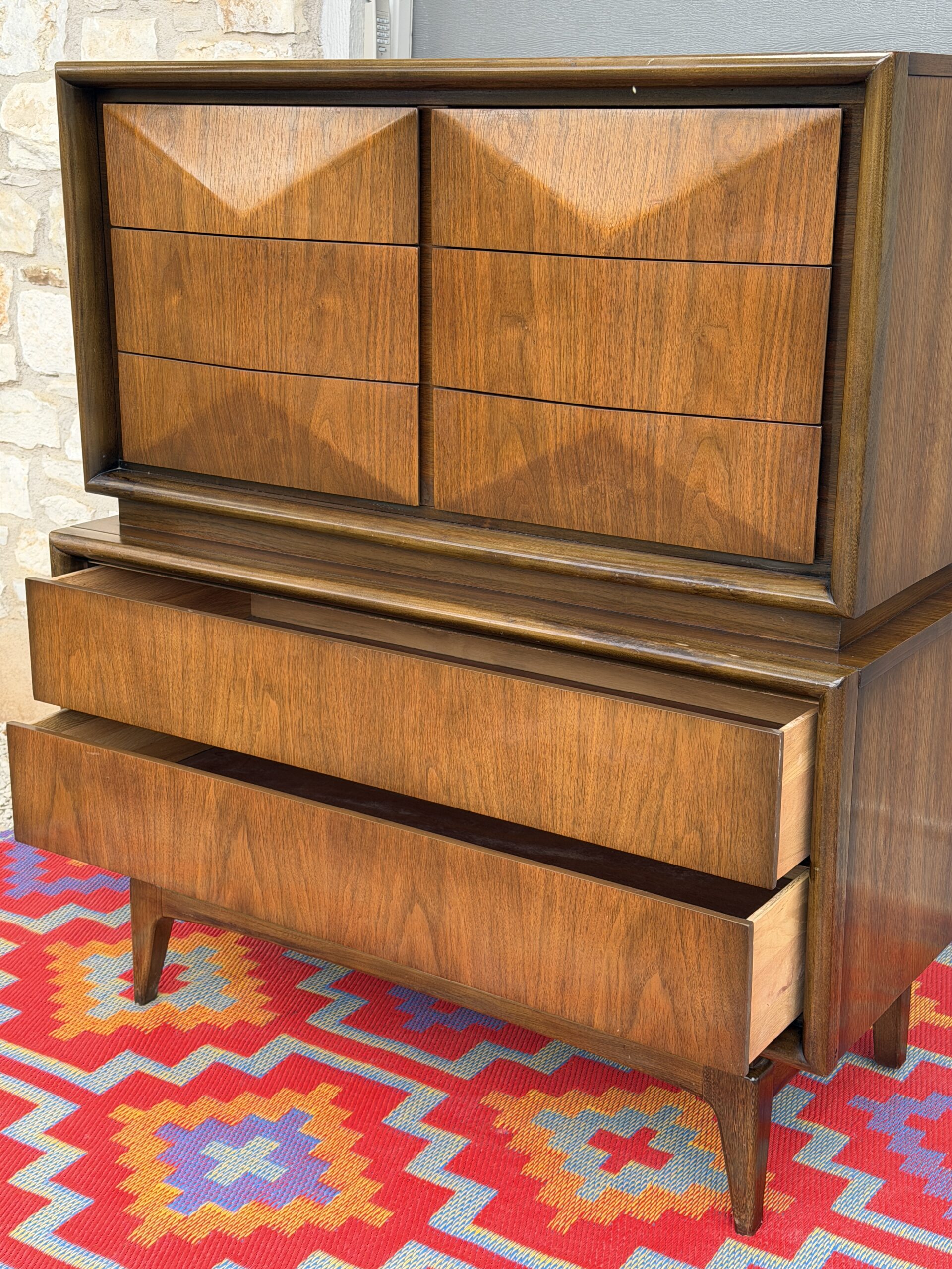 Diamond Front Tall Dresser - Image 10