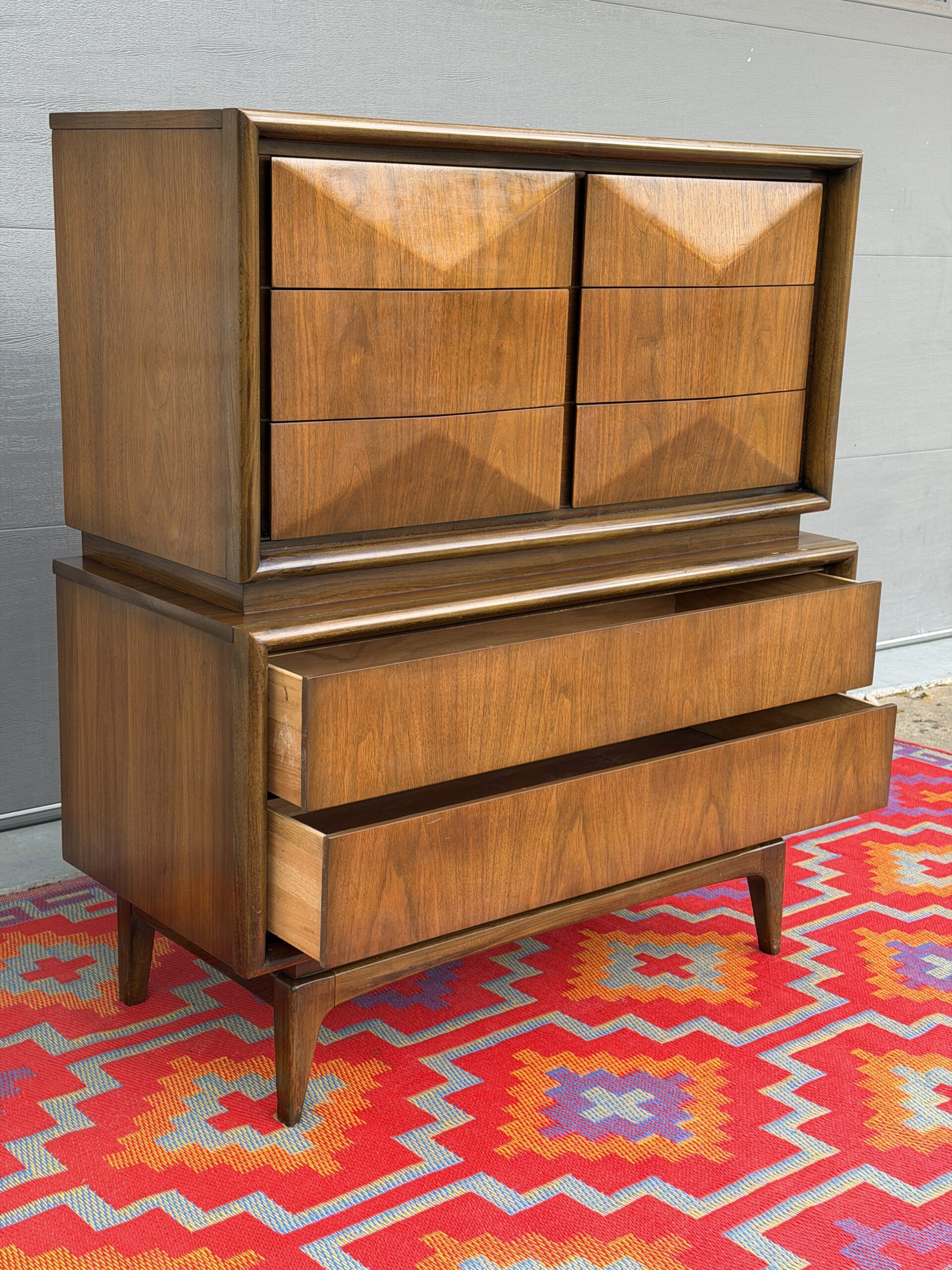 Diamond Front Tall Dresser - Image 6