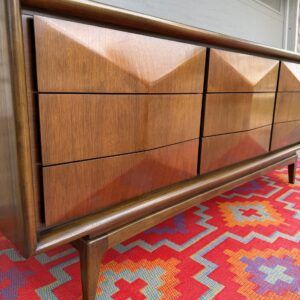 Diamond Front Lowboy Dresser