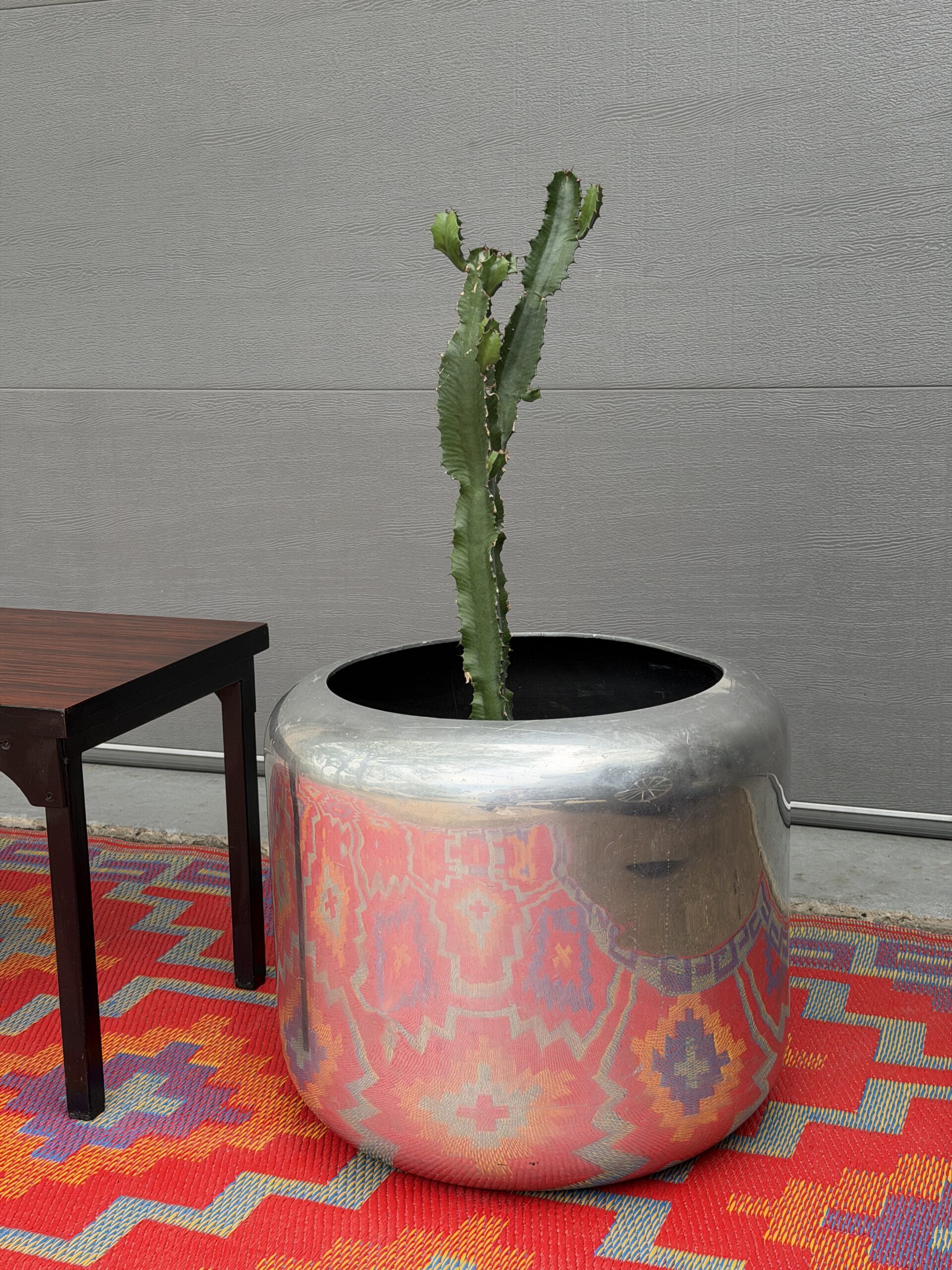 Paul Mayen Chrome Planter - Image 3