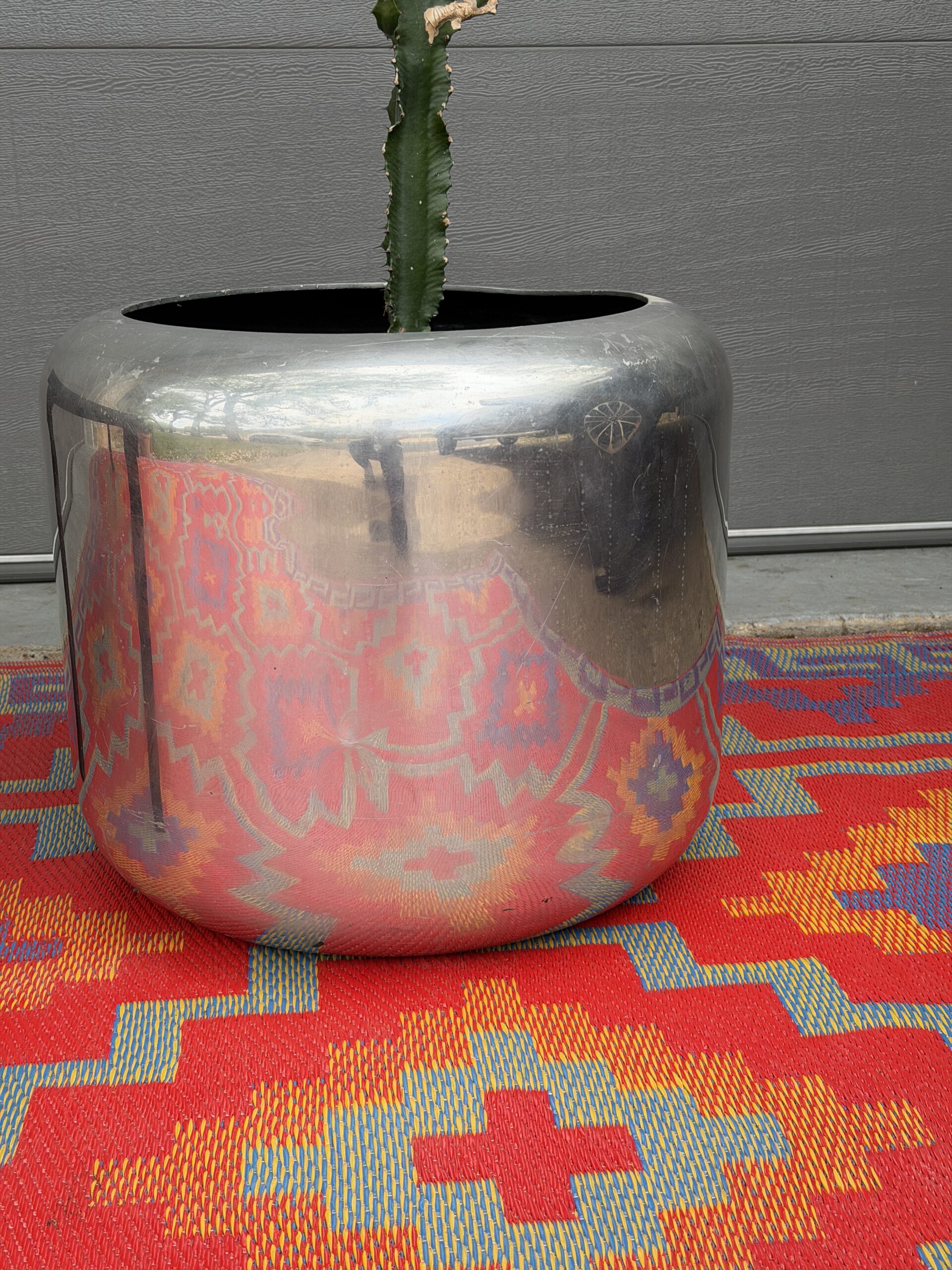Paul Mayen Chrome Planter - Image 4