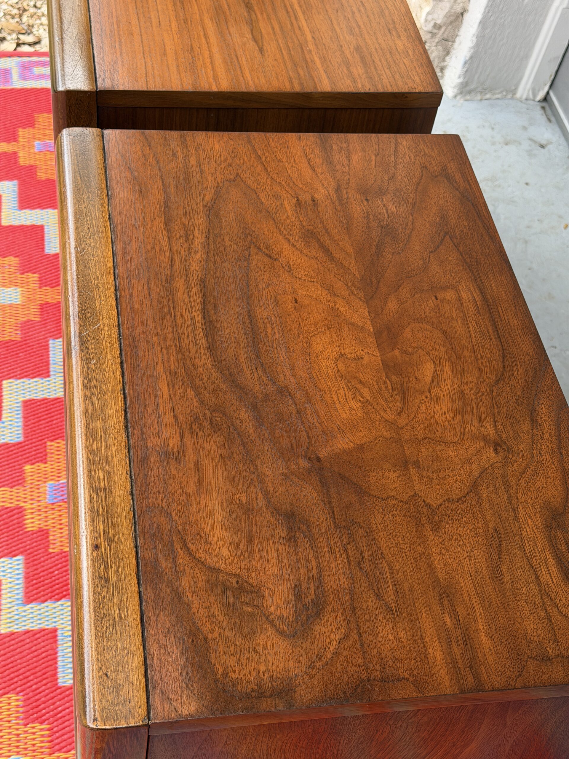 Diamond Front Nightstands - Pair - Image 8