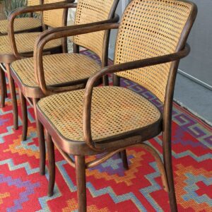 Bentwood Cane Chair Set