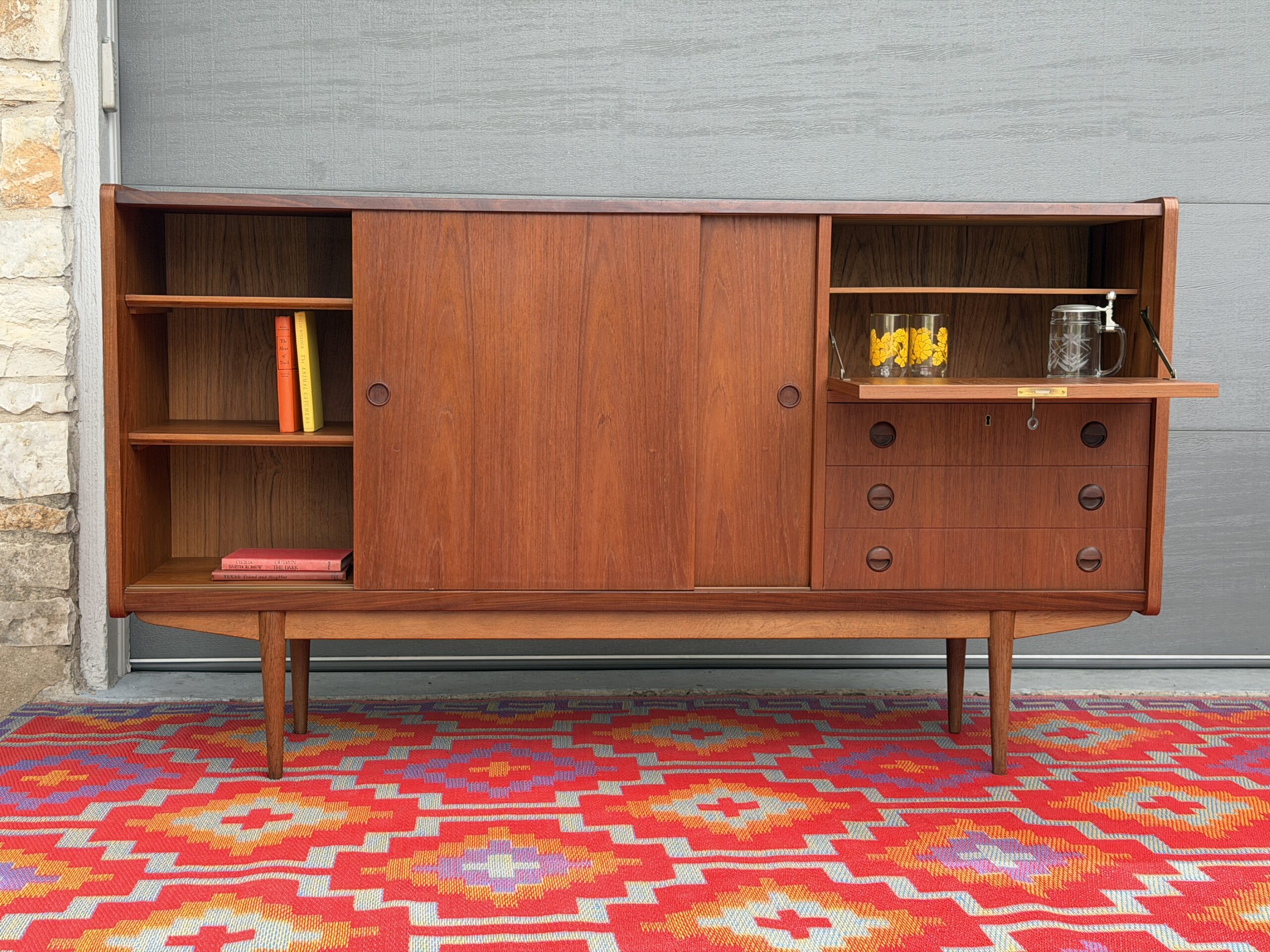 Danish Teak Highboard