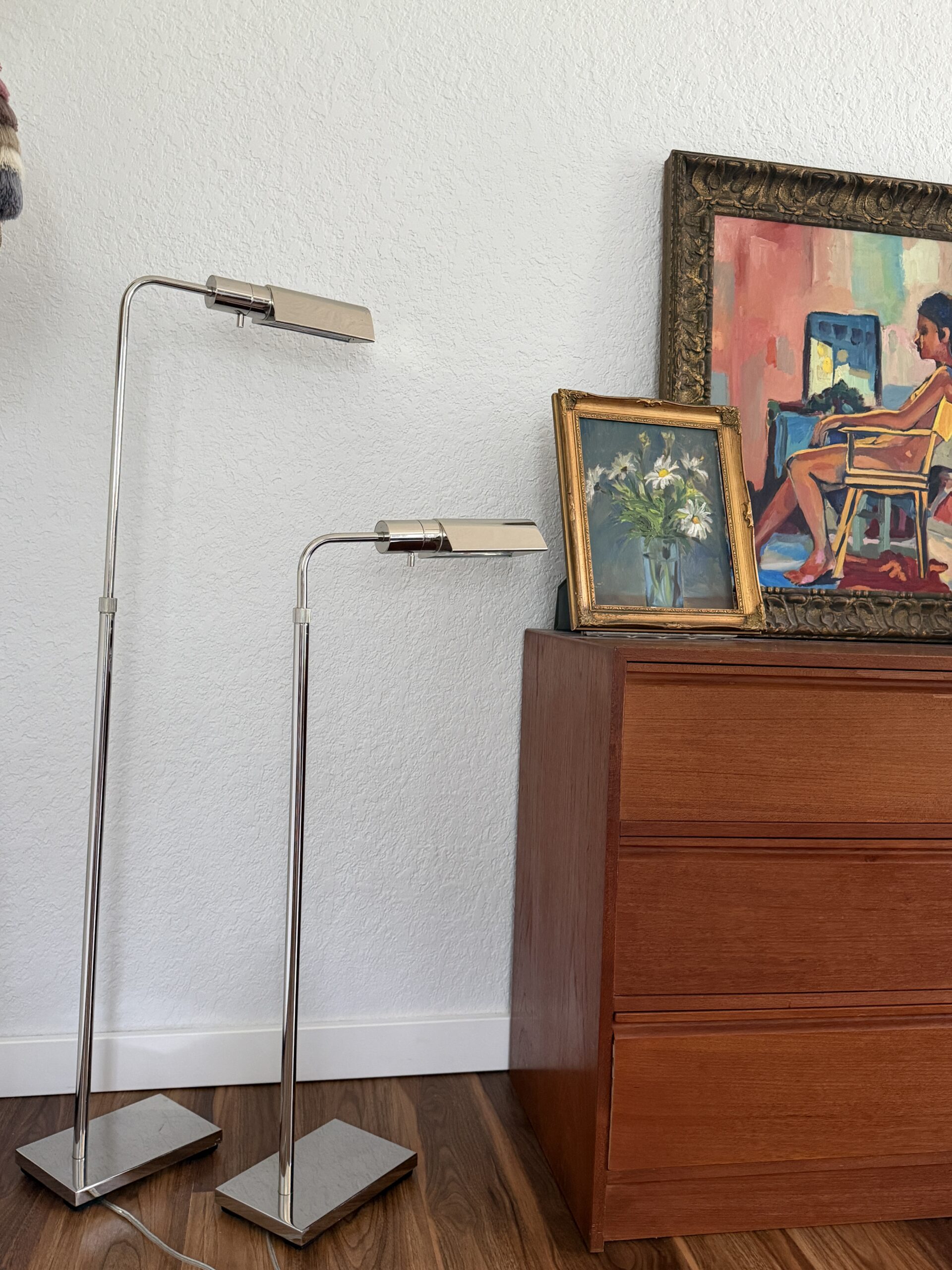 Chrome Floor Lamps - Image 7