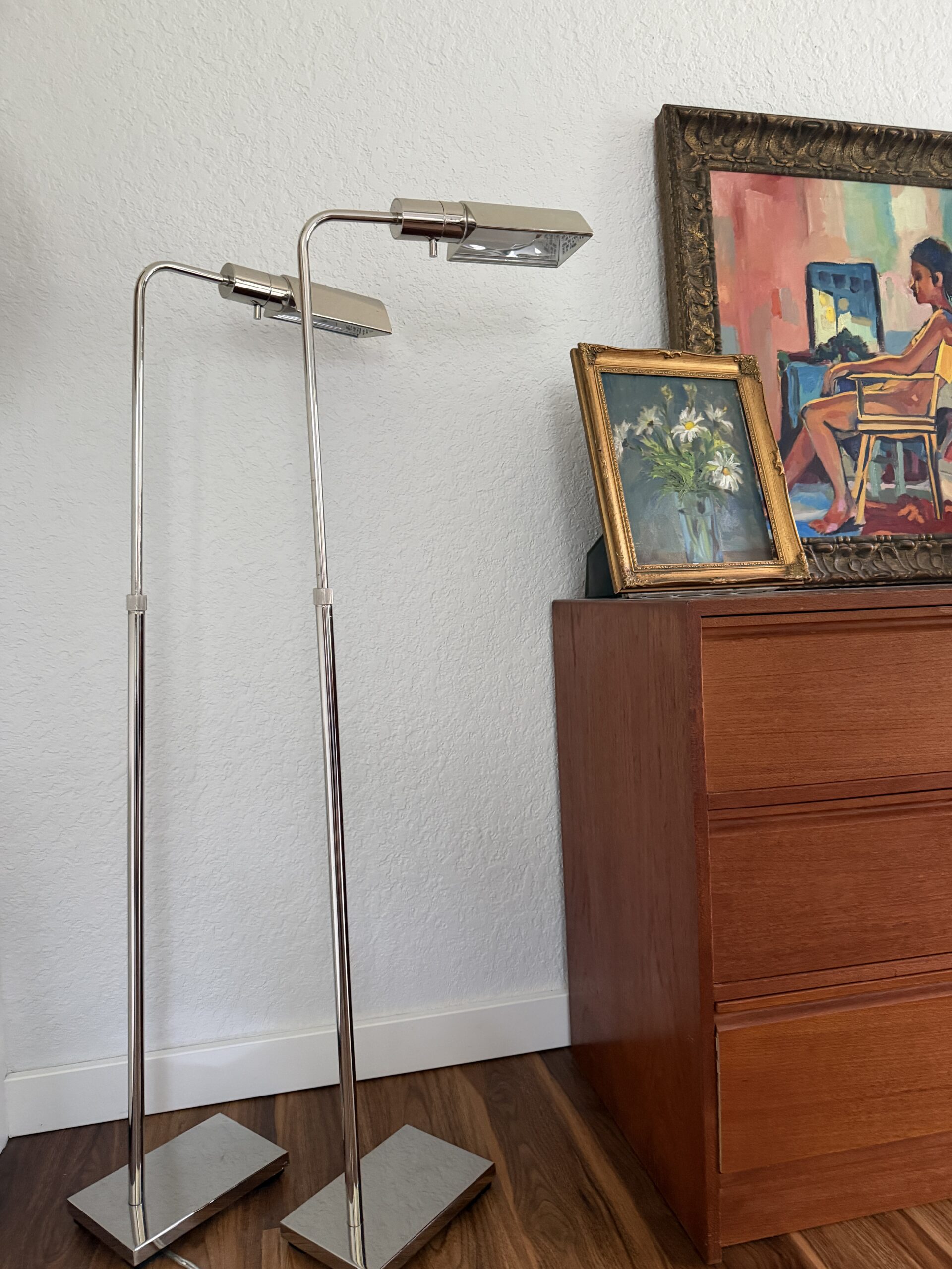 Chrome Floor Lamps - Image 9
