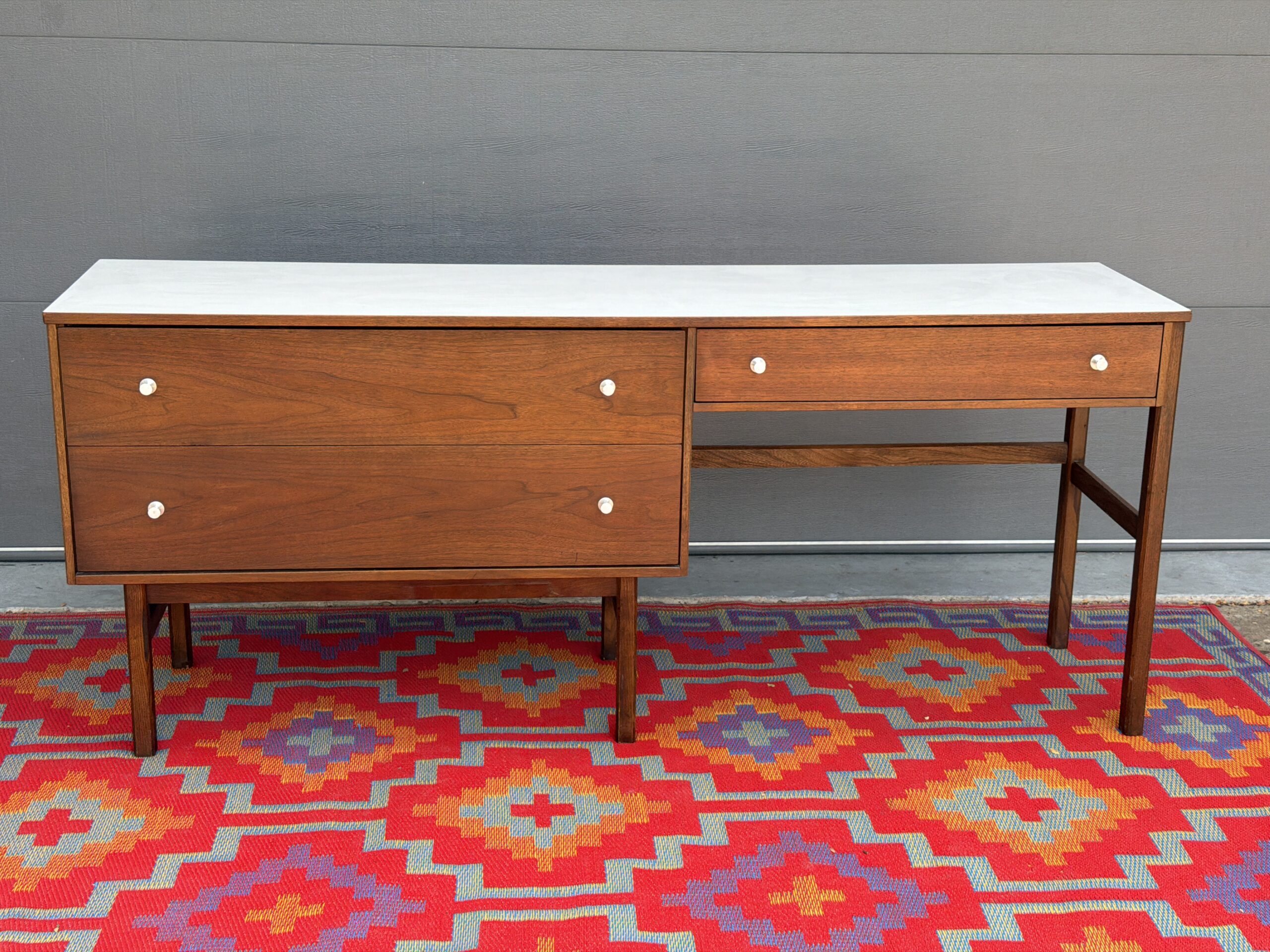 Bassett Desk & Credenza - Image 9