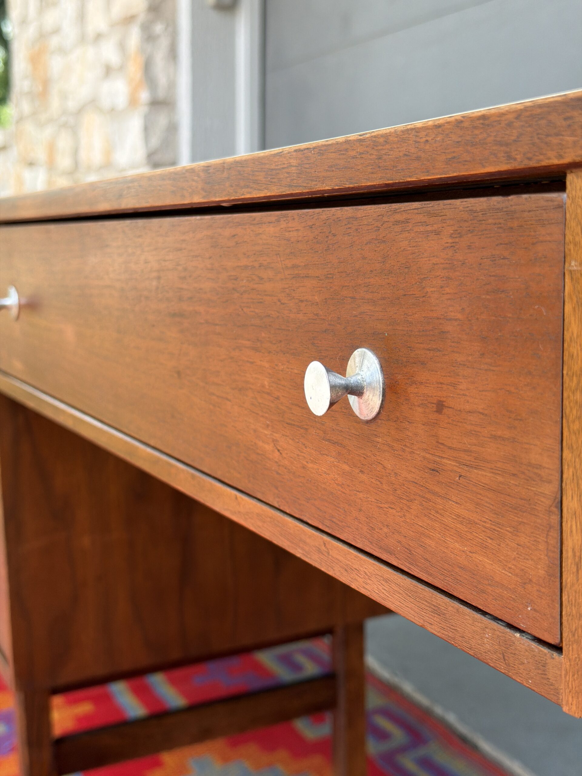 Bassett Desk & Credenza - Image 4