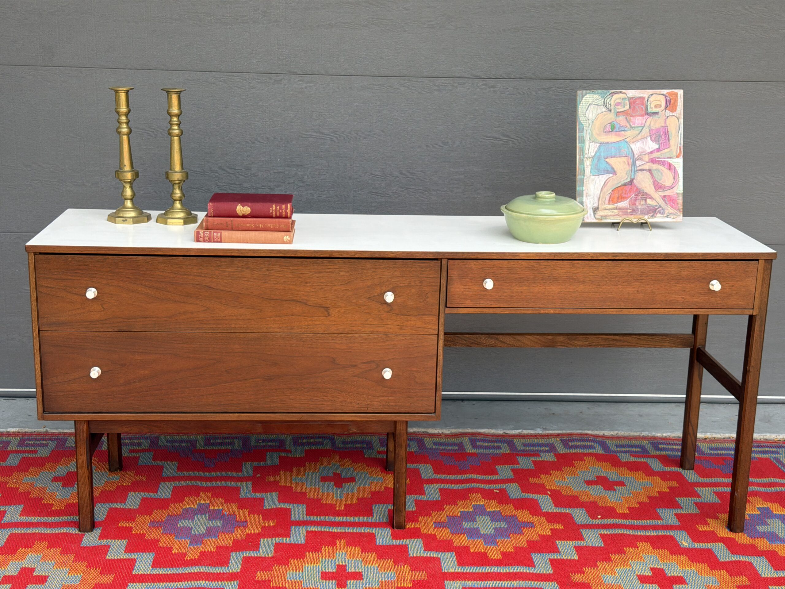 Bassett Desk & Credenza