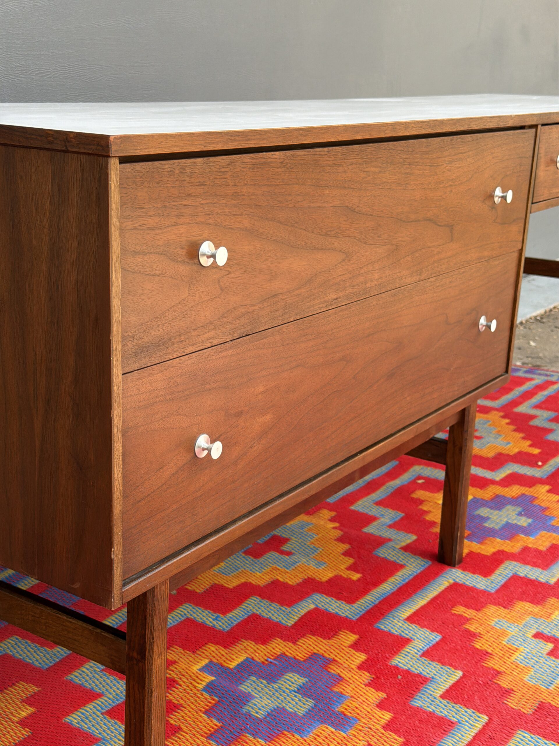 Bassett Desk & Credenza - Image 2