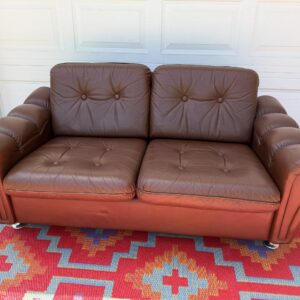 Danish Leather Sofa