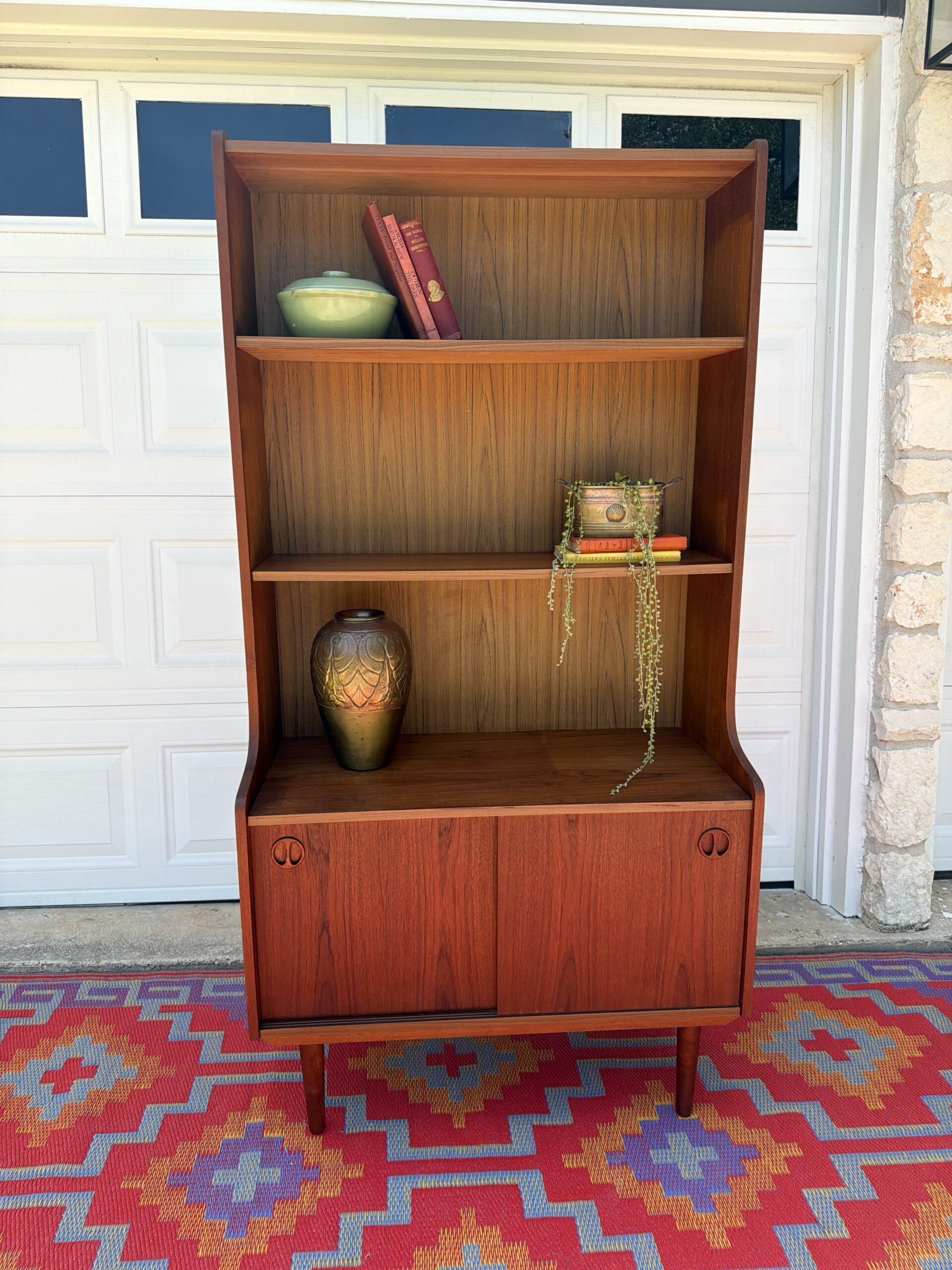 Danish Teak Bookshelf - Image 5
