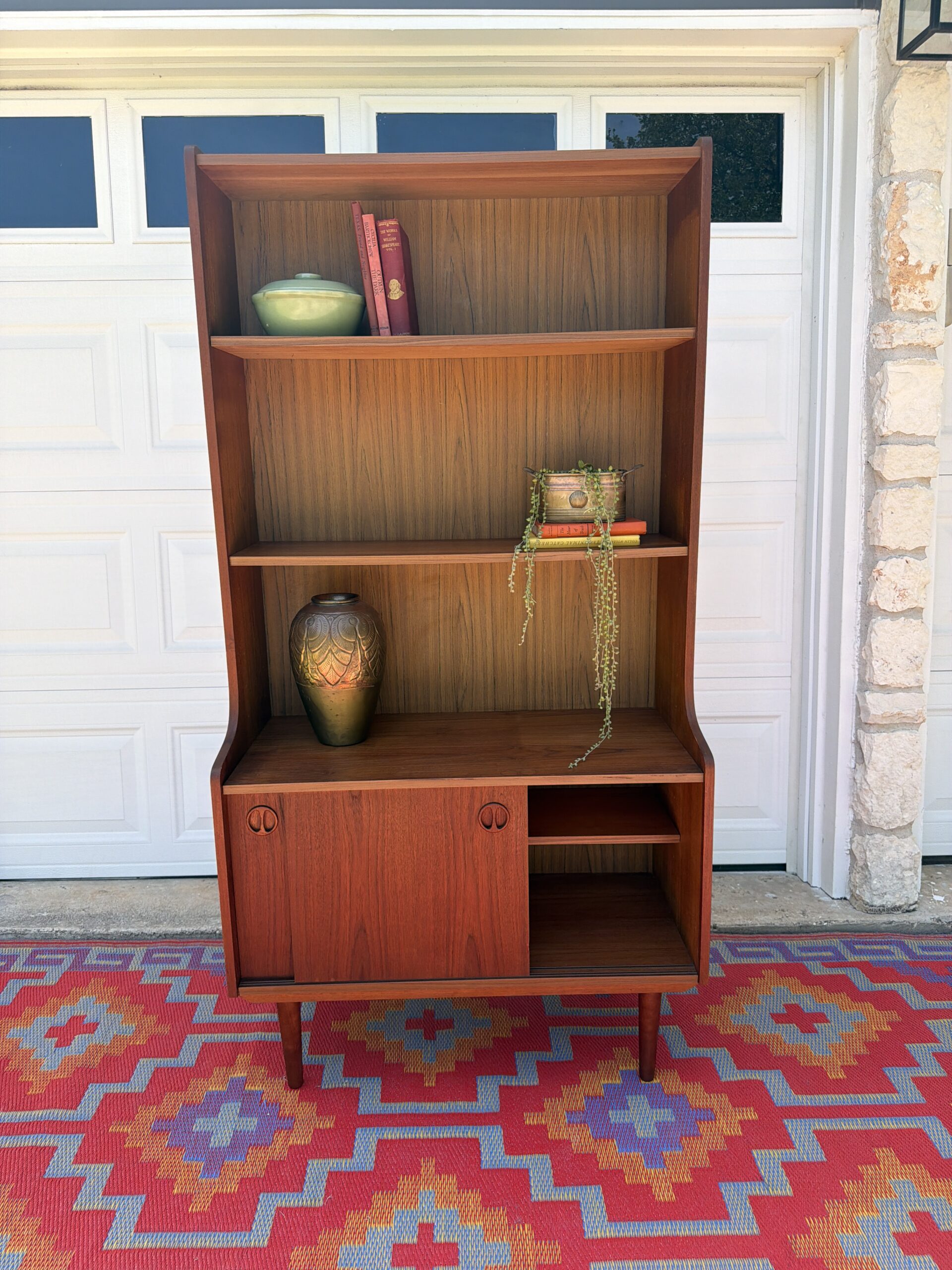 Danish Teak Bookshelf - Image 2