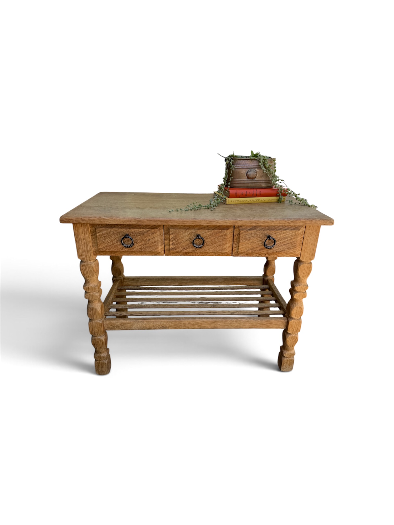 Danish Oak Side Table