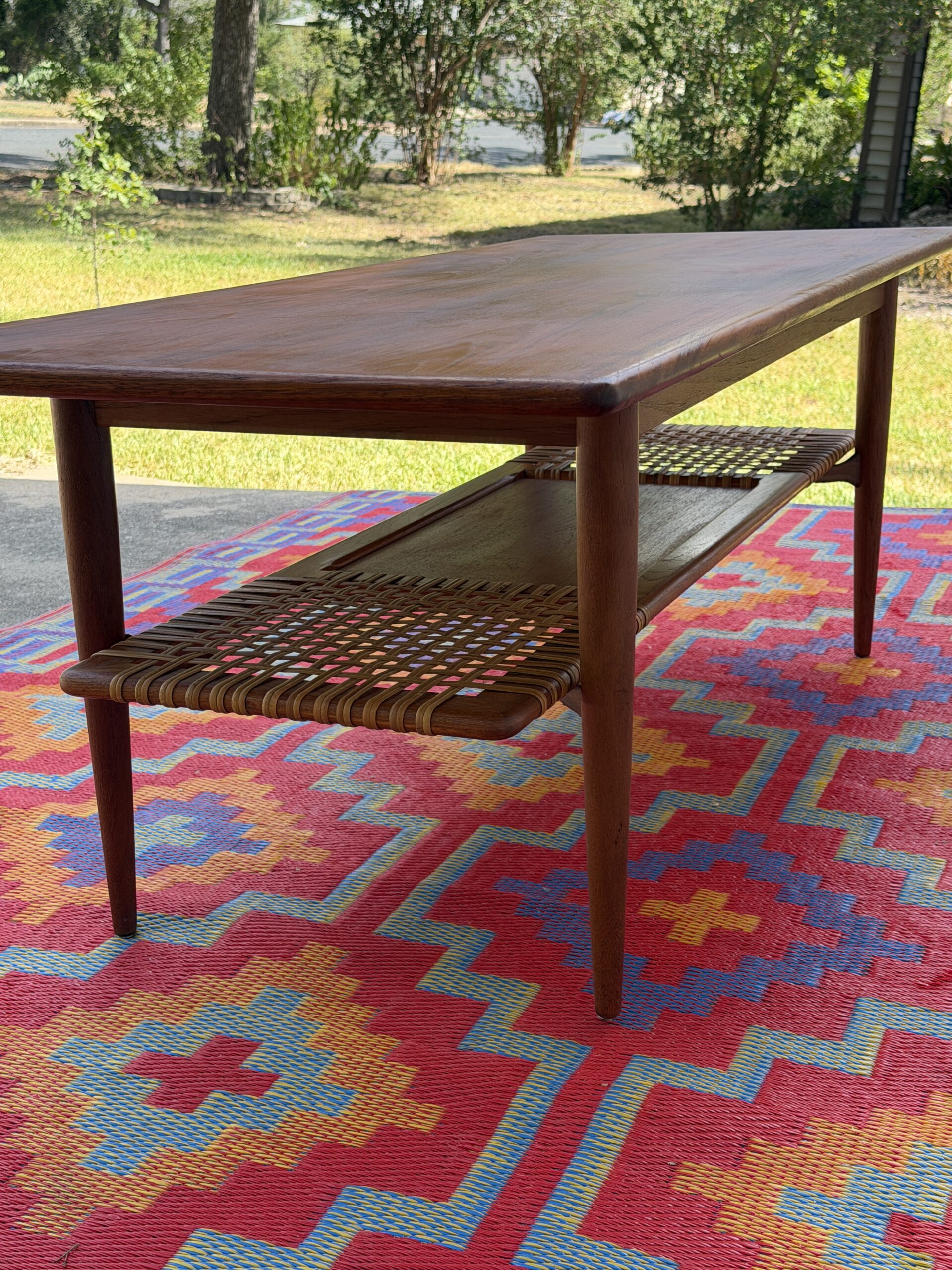XL Danish Teak Coffee Table - Image 10