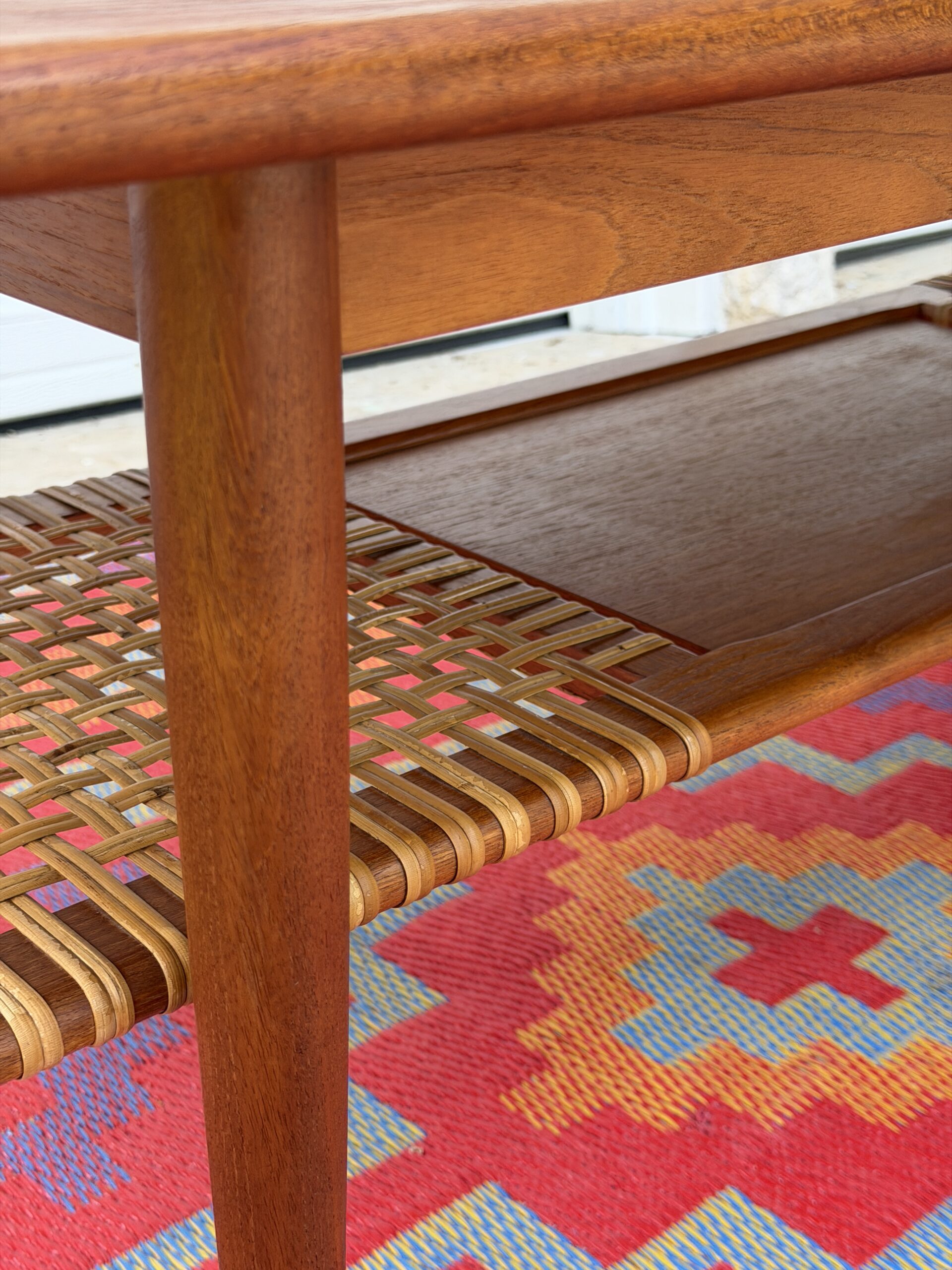 XL Danish Teak Coffee Table - Image 6