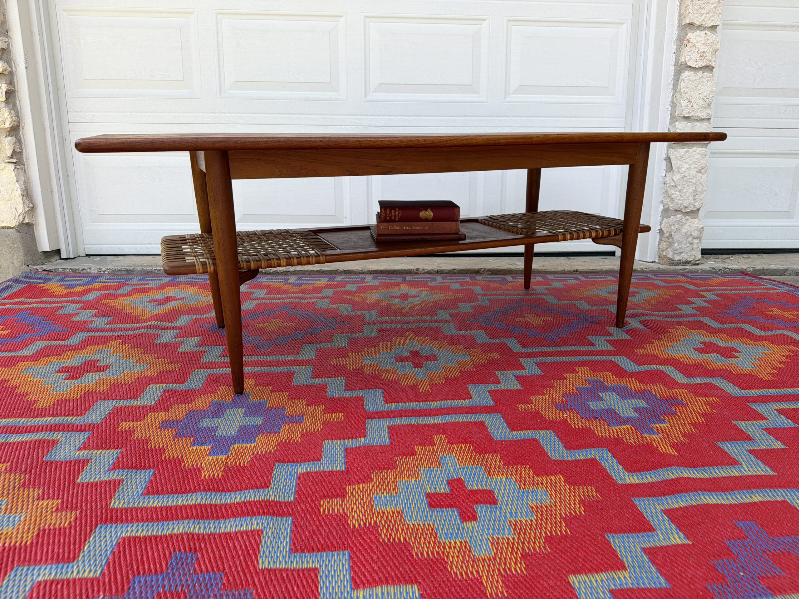 XL Danish Teak Coffee Table - Image 9