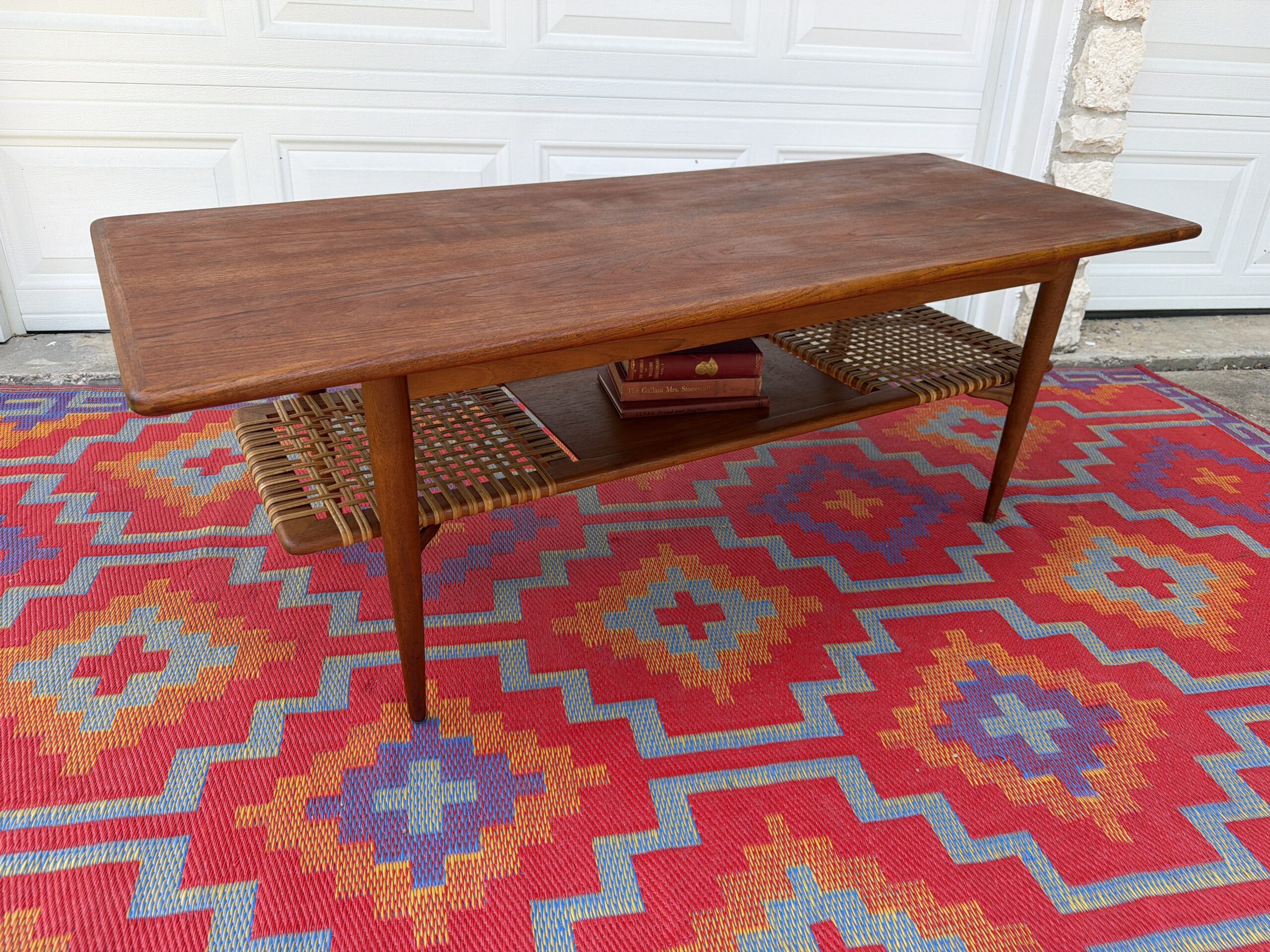 XL Danish Teak Coffee Table - Image 8